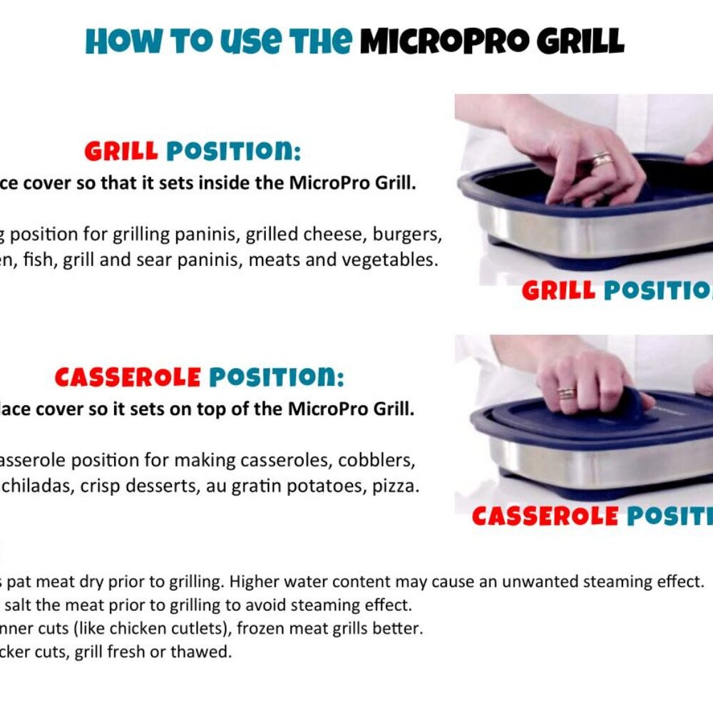 NIB Tupperware MicroPro Grill - Picture 4 of 6